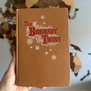 The Bobbsey Twins Merry Days Inside and Out Antique 1950 Hardback Book